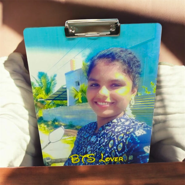 "A unique product! Tired of boring clipboards? Get this one."