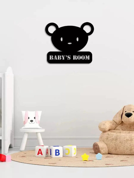 Adorable Bear Wall Sign – 