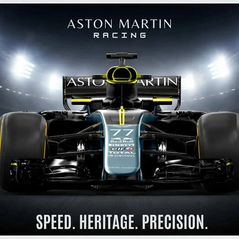Aston Martin F1 Front View Design Print