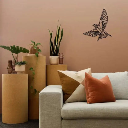 Abstract Geometric Bird Decor -  - Jolly Gifts And Arts