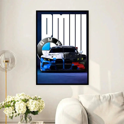 BMW M4 GT3 EVO Motorsport Racing Poster