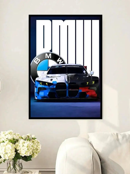 BMW M4 GT3 EVO Motorsport Racing Poster