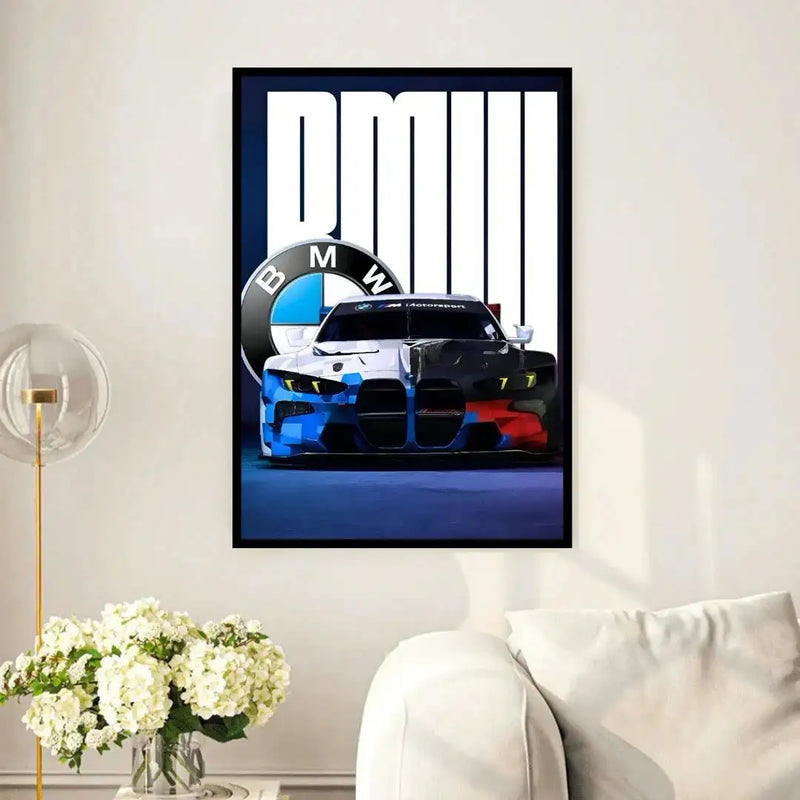BMW M4 GT3 EVO Motorsport Racing Poster