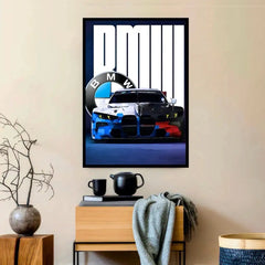 BMW M4 GT3 EVO Motorsport Racing Poster