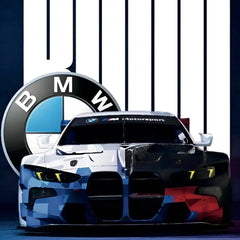 BMW M4 GT3 EVO Motorsport Racing Poster