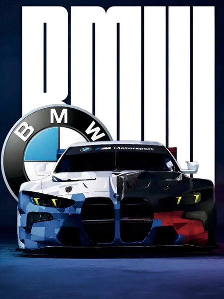 BMW M4 GT3 EVO Motorsport Racing Poster