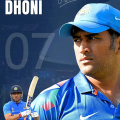 Captain Cool MS Dhoni Poster & 
