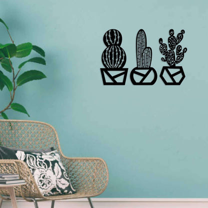 Contemporary Cactus Wall Decor -  - Jolly Gifts And Arts