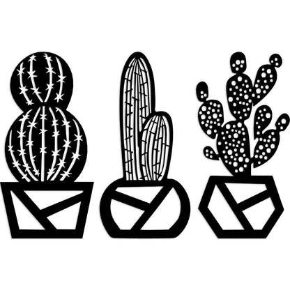 Contemporary Cactus Wall Decor -  - Jolly Gifts And Arts