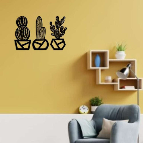 Contemporary Cactus Wall Decor -  - Jolly Gifts And Arts