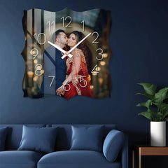 Custom MDF Clock with Engraved Names