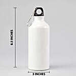 Custom Photo Aluminum Water Bottle for Him - Durable Personalized Gift