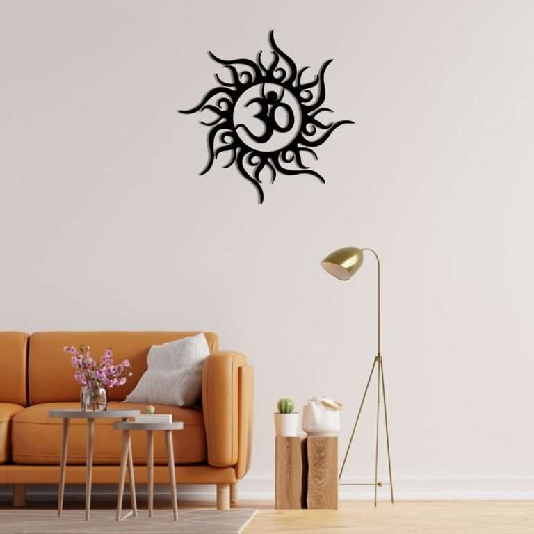 Divine Om Sunburst Wall Art Jolly Gifts And Arts