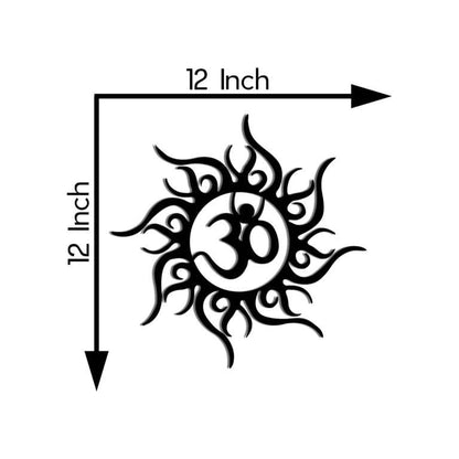 Divine Om Sunburst Wall Art Jolly Gifts And Arts