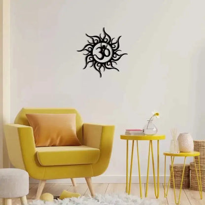 Divine Om Sunburst Wall Art