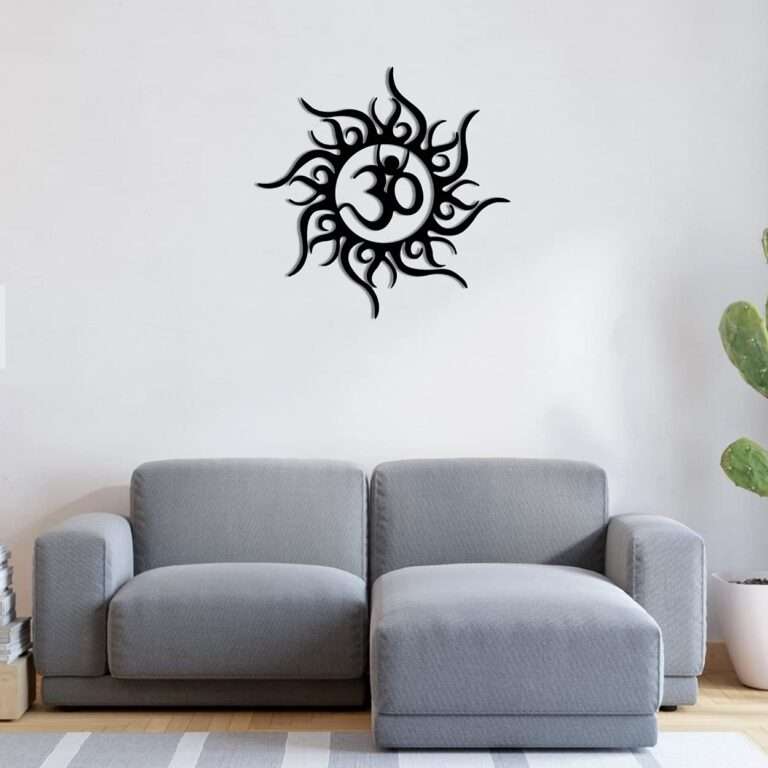 Divine Om Sunburst Wall Art Jolly Gifts And Arts