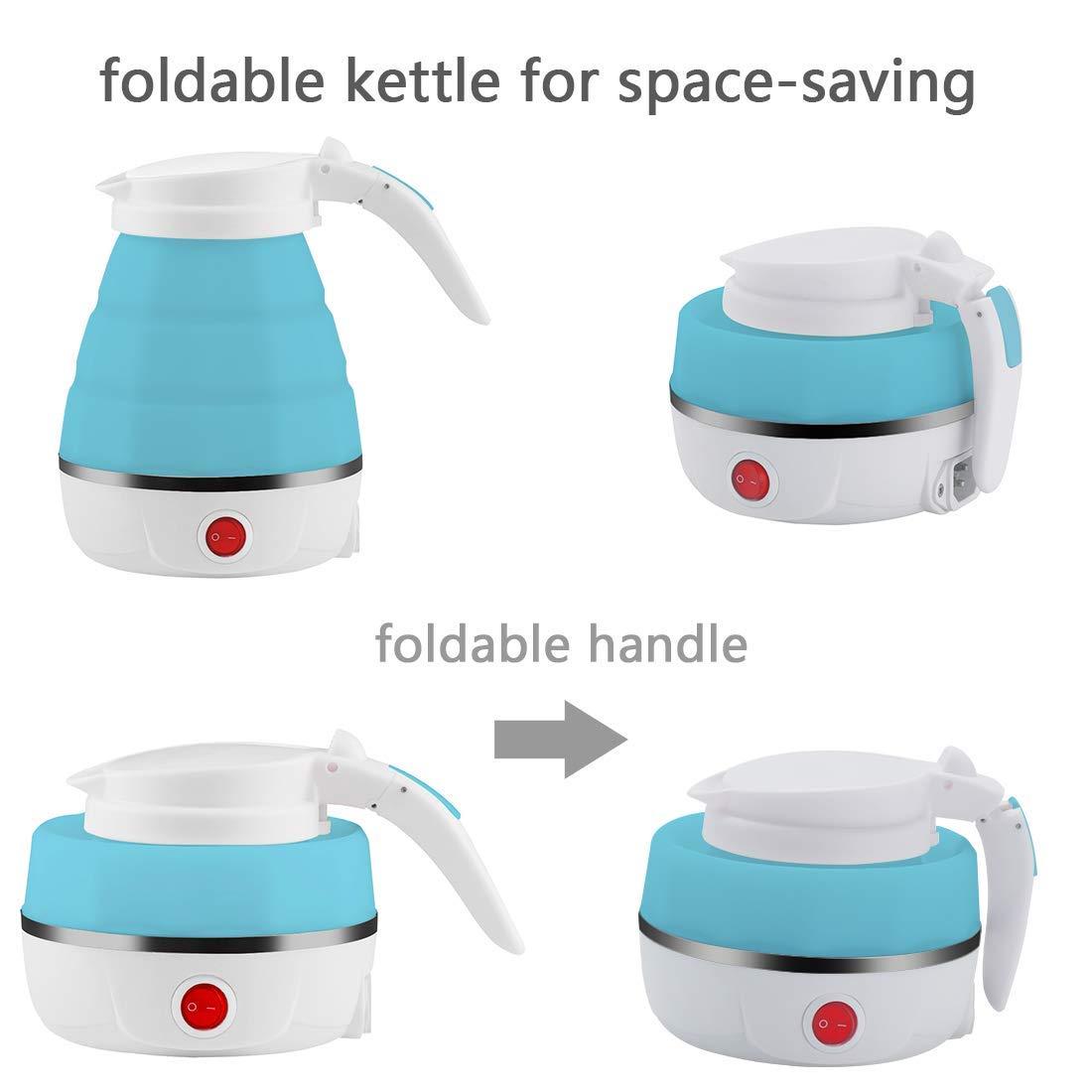 Electric Kettle - Silicone Foldable Electric Water Kettle   ( 600 ml ) Jolly Gifts And Arts