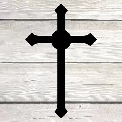 Elegant and striking Minimalist Cross Wall Art