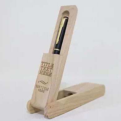 Engraved Pen In Personalised Wooden Box