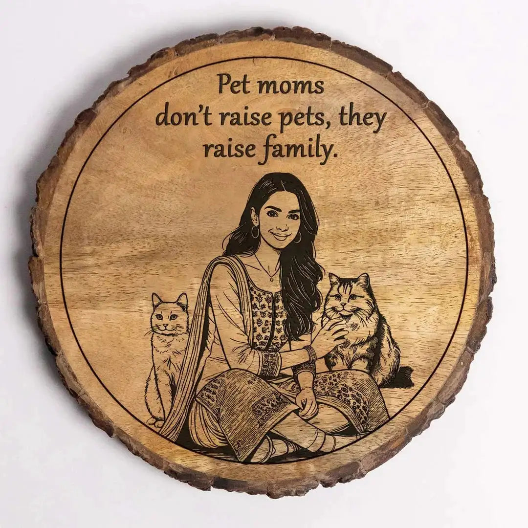 Engraved Wooden Plaque