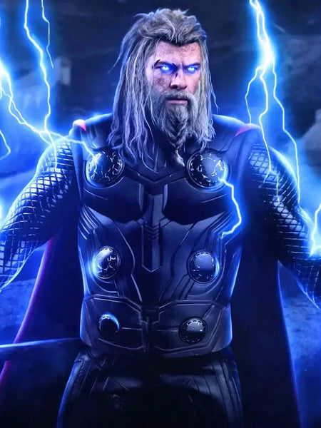 Fat Thor Electric Rage Wall Art Print