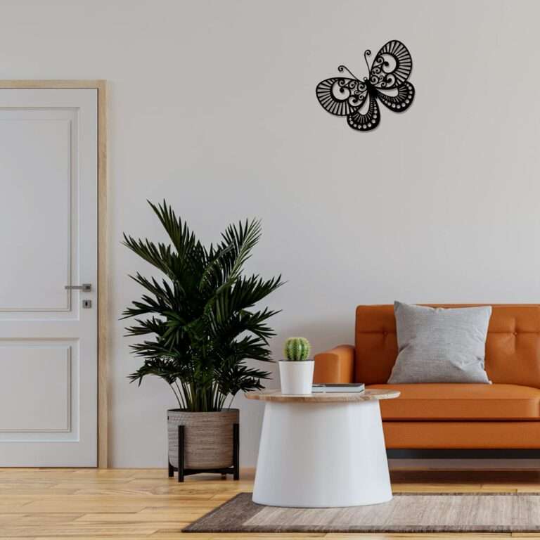 Filigree Butterfly Wall Decor