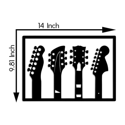 Guitar Headstock Wall Art -  - Jolly Gifts And Arts