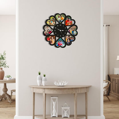 Heart shape Wall Clock