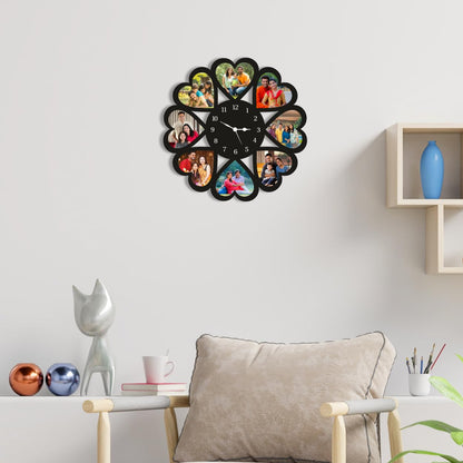Heart shape Wall Clock