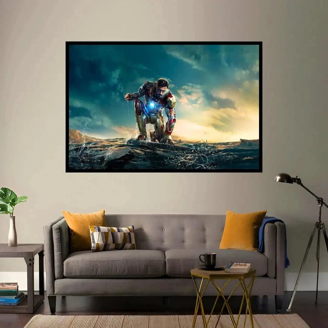 Iron Man: Resilient Hero Art Print