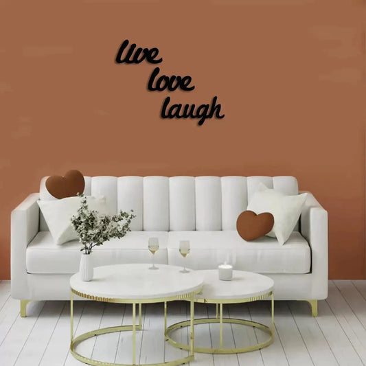 "Live Love Laugh" Wall Decor