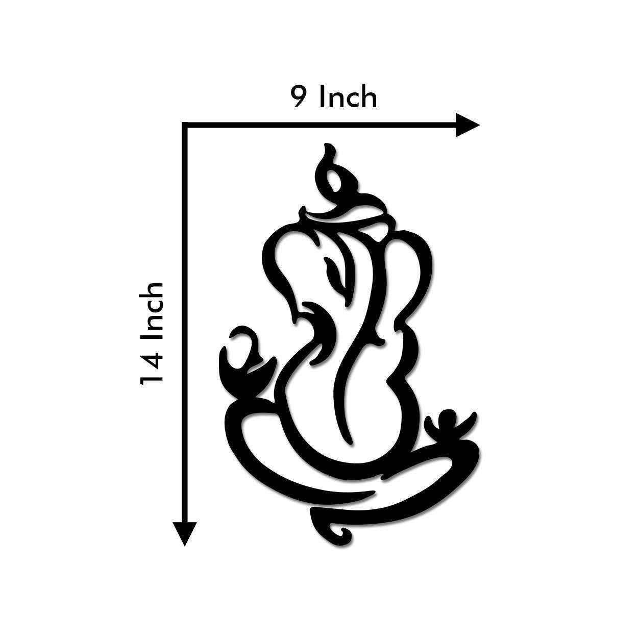 Lord Ganesha Wall Hanging Jolly Gifts And Arts