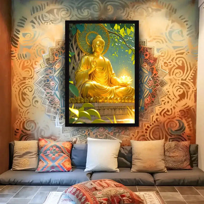 Luminous Gold Buddha