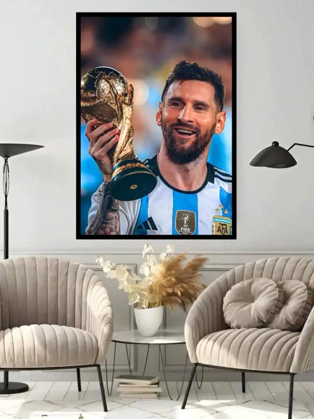 Messi: Glory Achieved - World Champion Celebration Poster