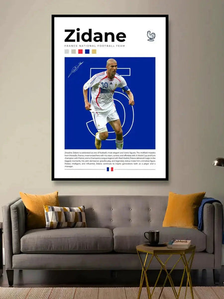Midfield Maestro Poster-Zidane