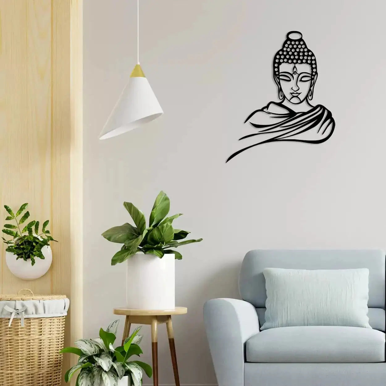 Minimalist Buddha Wall Art Deco