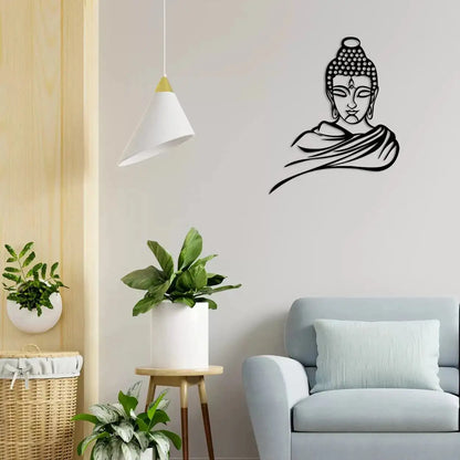 Minimalist Buddha Wall Art Deco