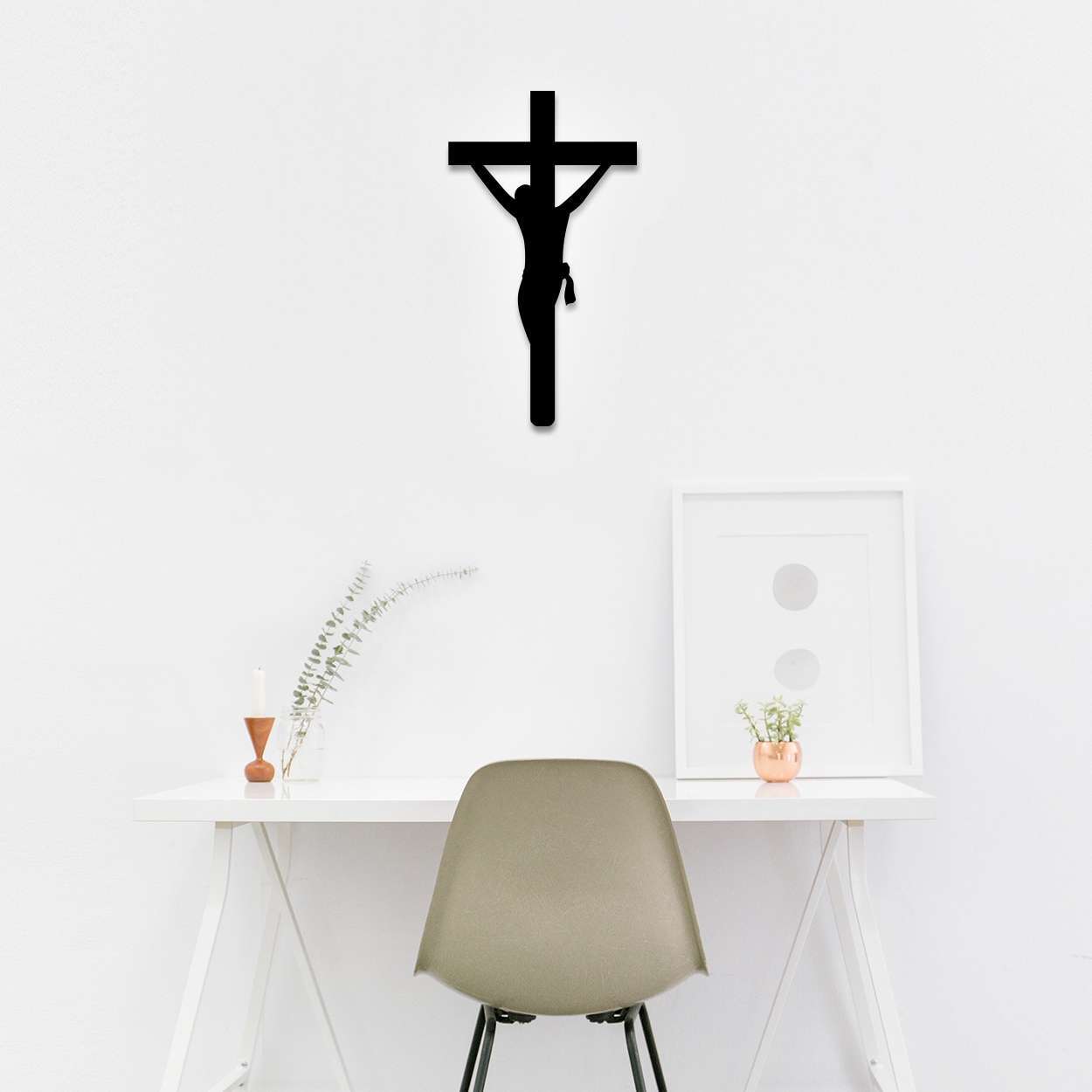 Minimalist Jesus Wall Decor -  - Jolly Gifts And Arts