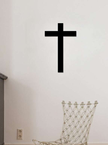 Minimalist Latin Cross Wall Art