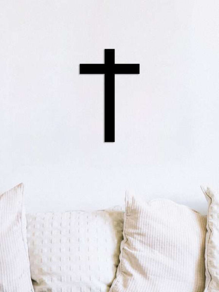 Minimalist Latin Cross Wall Art