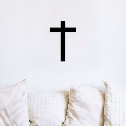 Minimalist Latin Cross Wall Art