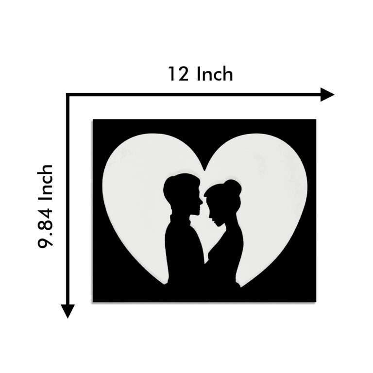 Modern Couple Profile Decor -  - Jolly Gifts And Arts