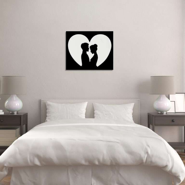 Modern Couple Profile Decor -  - Jolly Gifts And Arts