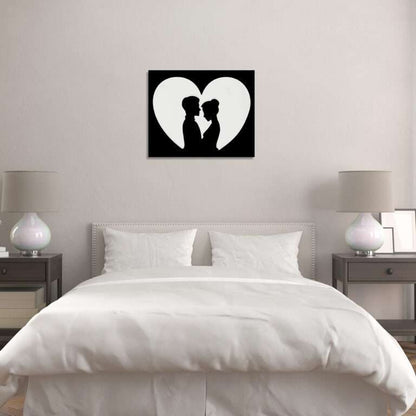 Modern Couple Profile Decor -  - Jolly Gifts And Arts