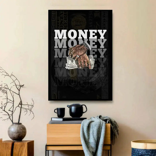 "Money Mindset" Wall Art Print