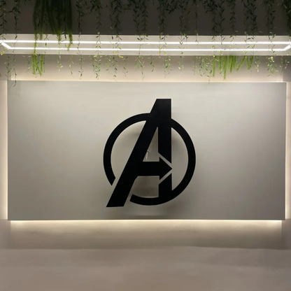 Official Marvel Avengers Logo Illuminated Sign & Collectibles -  - Jolly Gifts And Arts
