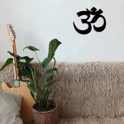 Zen Om Silhouette Wall Decor