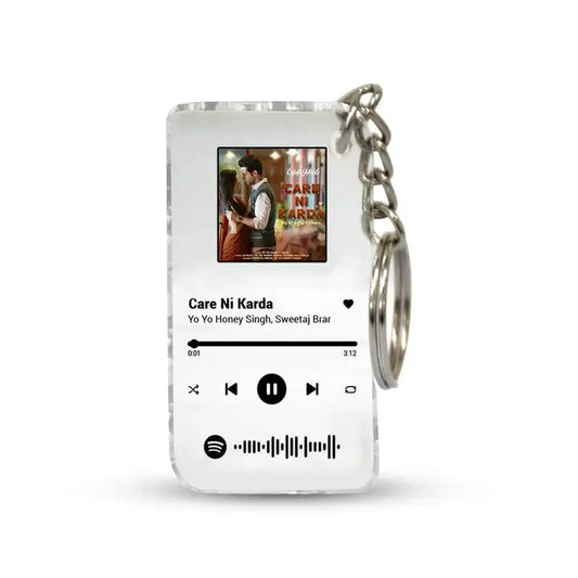 Personalised Spotify Keychain