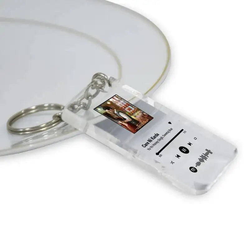 Personalised Spotify Keychain