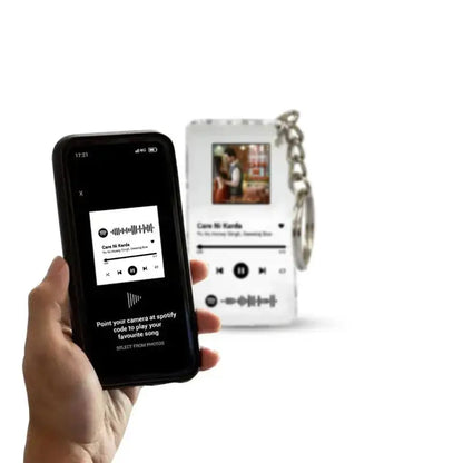 Personalised Spotify Keychain